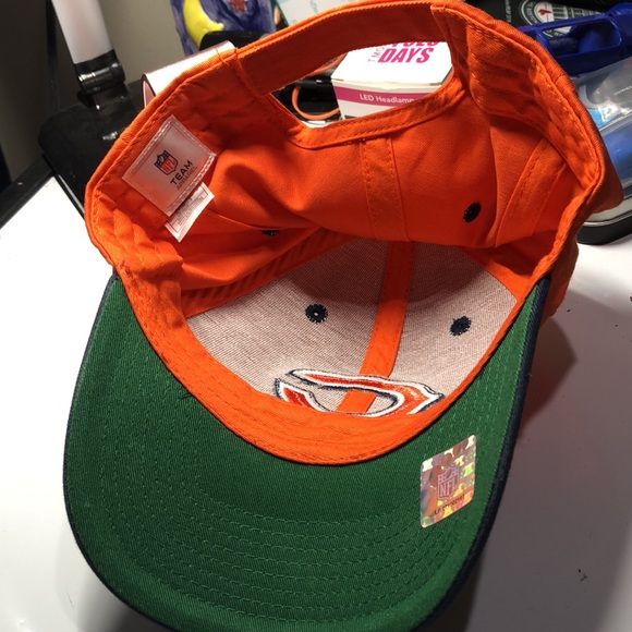 Chicago Bears NFL Team Apparel Men’s Adjustable Hat Cap - Picture 3 of 4